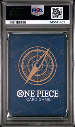2023 ONE PIECE STARTER DECK ST08-MONKEY D. LUFFY #002 UTA PSA 10 - Image 2