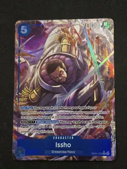 Issho - EB04-022 (Alternate Art) Alt Art The Azure Sea's Seven Foil One Piece - Image 1