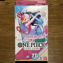 ONE PIECE ENGLISH TCG: (ST-11) UTA Starter Deck 11 FACTORY SEALED🔥 - Image 1