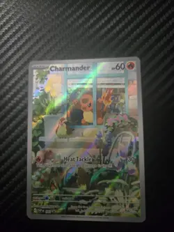 Charmander 044 Holo Illustration Rare Scarlet & Violet Promo Pokemon Card NM - Image 2