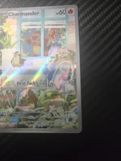 Charmander 044 Holo Illustration Rare Scarlet & Violet Promo Pokemon Card NM - Image 3