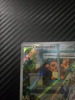 Charmander 044 Holo Illustration Rare Scarlet & Violet Promo Pokemon Card NM - Image 5