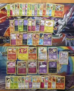 Pokemon Card Lot Radiant Cards RC Holo Etc Fire Eevee Pikachu Charizard 60 Cards - Image 1