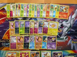 Pokemon Card Lot Radiant Cards RC Holo Etc Fire Eevee Pikachu Charizard 60 Cards - Image 3