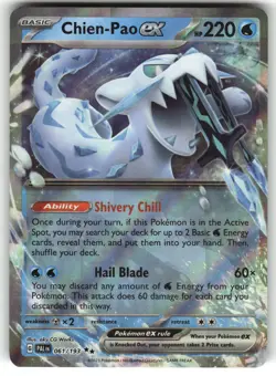 Chien-Pao ex - 061/193 SV02: Paldea Evolved NM Pokemon Card TCG - Image 1