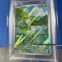 Deerling 091/086 PSA 10 Pokemon Card White Flare IR Illustration Rare - Image 2