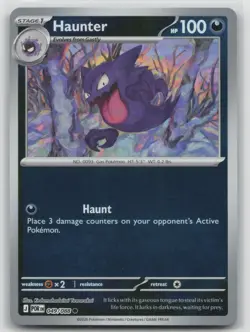 Reverse Holo Haunter 049/088 ME03: Perfect Order Common Pokemon TCG Card - Image 1