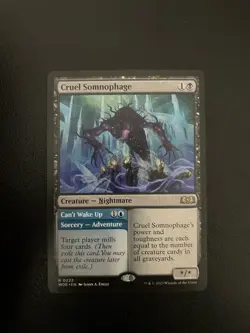 Cruel Somnophage - MTG Wilds of Eldraine Regular Rare 222 - Image 1