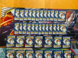 Pokemon Card Lot Cracked Ice Holo Fire Pikachu Mewtwo Eevee 56 Cards - Image 5