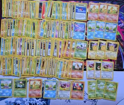 Vintage Pokemon Card Lot WOTC Sets Era Fire 150+ Charmander Pikachu Squirtle Bul - Image 1