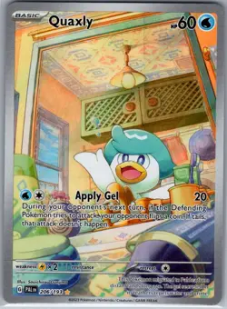 Quaxly 206/193 SV02: Paldea Evolved - Pokemon Card - NM - Image 1