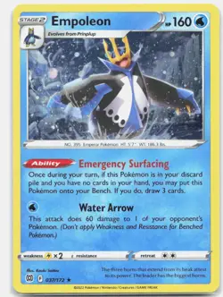 Empoleon - (Cosmos Holo) Holo Rare Miscellaneous Cards & Products 037/172 NM - Image 1