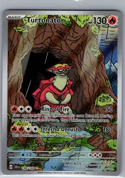Turtonator 146/142 SV07: Stellar Crown - Pokemon Card - NM - Image 1