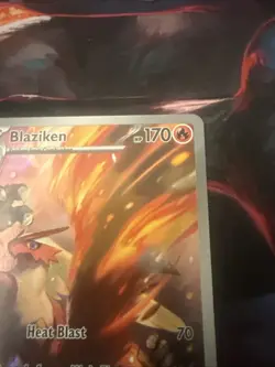 Blaziken 192/182 Destined Rivals Illustration IR Holo Pokemon TCG Card - Image 3