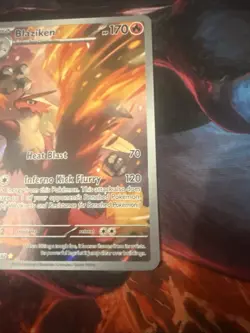 Blaziken 192/182 Destined Rivals Illustration IR Holo Pokemon TCG Card - Image 4
