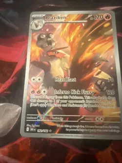 Blaziken 192/182 Destined Rivals Illustration IR Holo Pokemon TCG Card - Image 5