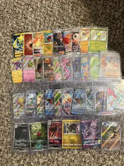 Pokemon TCG 35 Card Lot of Full Arts, Vs, Trainers, Etc Various Sets English NM - Image 1