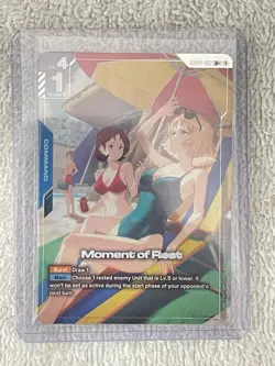 Gundam Card Game Moment of Rest GD04-102 U+ English - Image 1