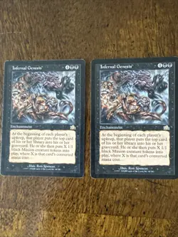 Infernal Genesis Prophecy Regular MTG M/HP Black Magic The Gathering - Image 1