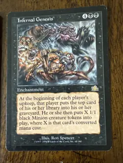 Infernal Genesis Prophecy Regular MTG M/HP Black Magic The Gathering - Image 2