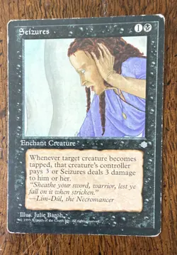 Seizures Ice Age Regular Magic, The Gathering MTG M/HP - Image 2
