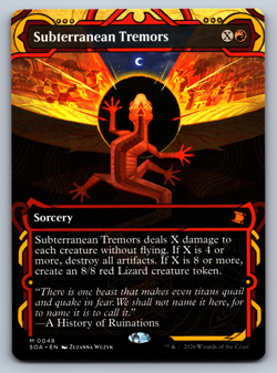Subterranean Tremors - Secrets of Strixhaven: Mystical Archive - MTG - Image 1