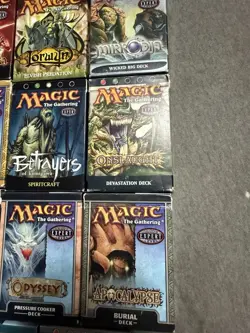 Magic The Gathering Pre Constructed Vintage Deck Lot Rare 19 Decks - Image 4