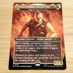 1x Joshua Graham, Burned Man - Isshin, Fallout Secret Lair 2459, Magic, MTG NM - Image 2