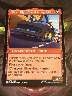 Slicer, Hired Muscle // Slicer, High-Speed Antagonist [Universes Beyond: Transfo - Image 2