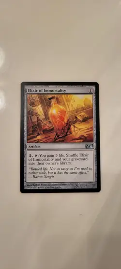 MTG Elixir of Immortality Magic 2011 206/249 Regular Uncommon - Image 1