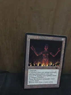 1x MTG Antiquities Colossus of Sardia - Image 2