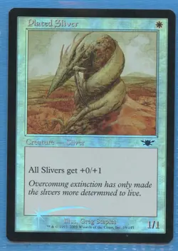MTG: Legions: Plated Sliver: FOIL - Image 1