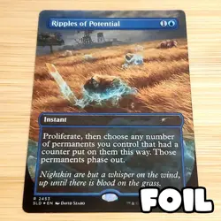 1x Ripples of Potential, Foil - Fallout Secret Lair 2453, Magic MTG NM - Image 1