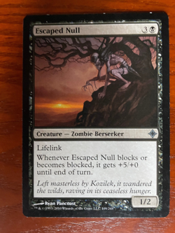 MTG Escaped Null SINGLE USED EXCELLENT CONDITION SEE PHOTOS - Image 1