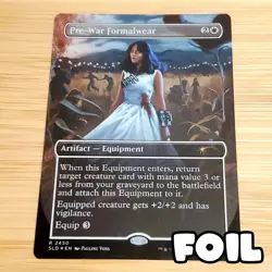 1x Pre-War Formalwear, Foil - Fallout Secret Lair 2450, Magic, MTG NM - Image 1