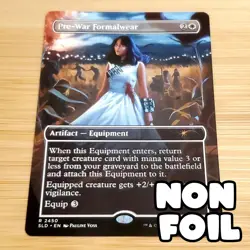 1x Pre-War Formalwear, Fallout Secret Lair 2450, Magic, MTG NM - Image 1