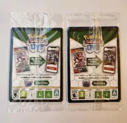 Pokemon SEALED Boss's Orders Cyrus SWSH251 + Klara SWSH302 Promo Full Art - Image 2