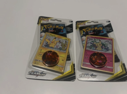 2x Sealed TEAM UP Blister Packs (Pikachu SM162 + Mimikyu SM163) Pokemon Cards - Image 4