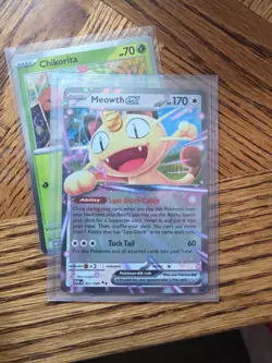 Meowth EX 062/088 Perfect Order Double Rare Holo Pokemon NM FREE FAST SHIPPING - Image 1