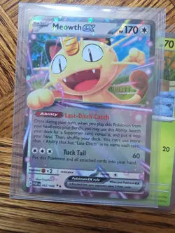 Meowth EX 062/088 Perfect Order Double Rare Holo Pokemon NM FREE FAST SHIPPING - Image 4