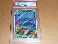 2023 Pokemon OBSIDIAN FLAMES EN GLOOM ILLUSTRATION RARE #198 PSA 8 - Image 1