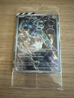 Thundurus 209 Black Bolt Promo Full Art Black Star Pokemon SEALED - Image 1