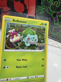 Pokemon Go Bulbasaur SWSH231 & Charmander SWSH232 & Squirtle SWSH233 - Image 3