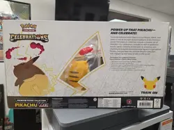 Pokemon TCG Celebrations Pikachu VMAX Premium Figure Collection Box New SEALED! 820650809408 - Image 3