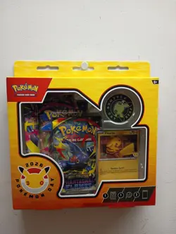 Pokemon TCG Pokemon Day 2026 Collection Box, NEW SEALED IN HAND. SHIPS FAST - Image 1