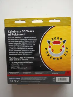Pokemon TCG Pokemon Day 2026 Collection Box, NEW SEALED IN HAND. SHIPS FAST - Image 2