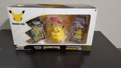 Pokemon TCG Celebrations Premium Figure Collection Pikachu VMAX Box NEW Unopened 820650809408 - Image 1