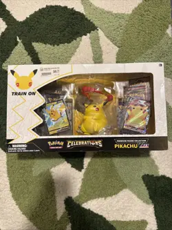 Pokemon TCG Celebrations Premium Figure Collection Pikachu VMAX Box NEW Unopened 820650809408 - Image 1