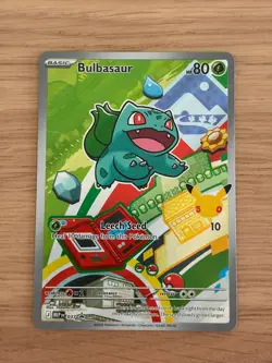 Bulbasaur - 037 Promo Pokemon First Partner Illustration Collection - NM - Image 1