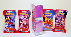 Pokemon TCG Sealed Lot: BLACK BOLT COLLECTION, 2 DESTIN RIVALS BUNDLES, 4PACKS - Image 5